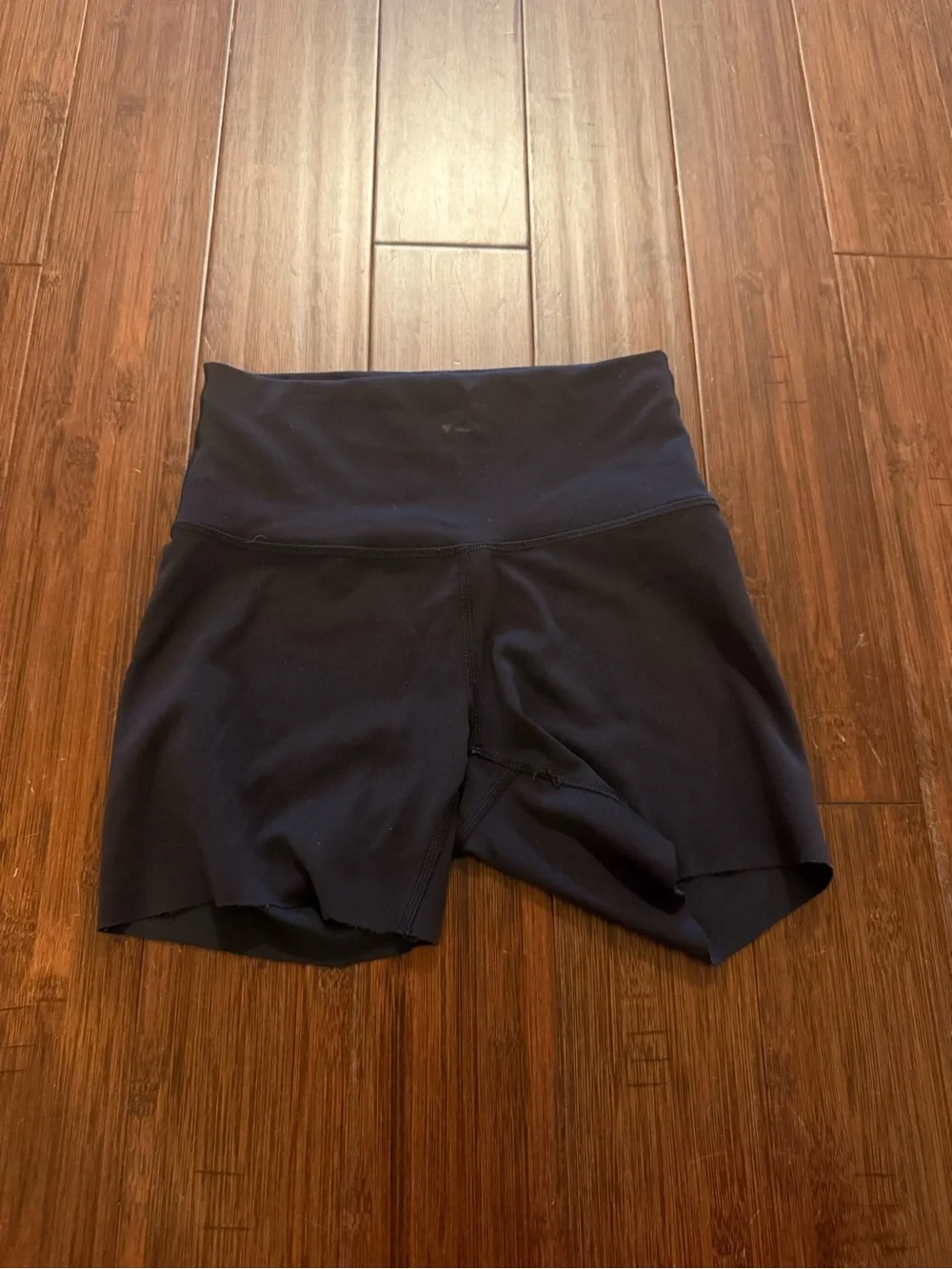 lululemon athletica Navy High-Rise Bike Shorts